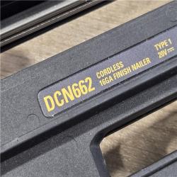 AS-IS DEWALT 20V MAX XR 16-Gauge Cordless Finish Nailer (Tool Only)