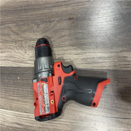 AS-IS Milwaukee FUEL 12V Lithium-Ion Brushless Cordless 1/2 in. Hammer Drill (Tool-Only)
