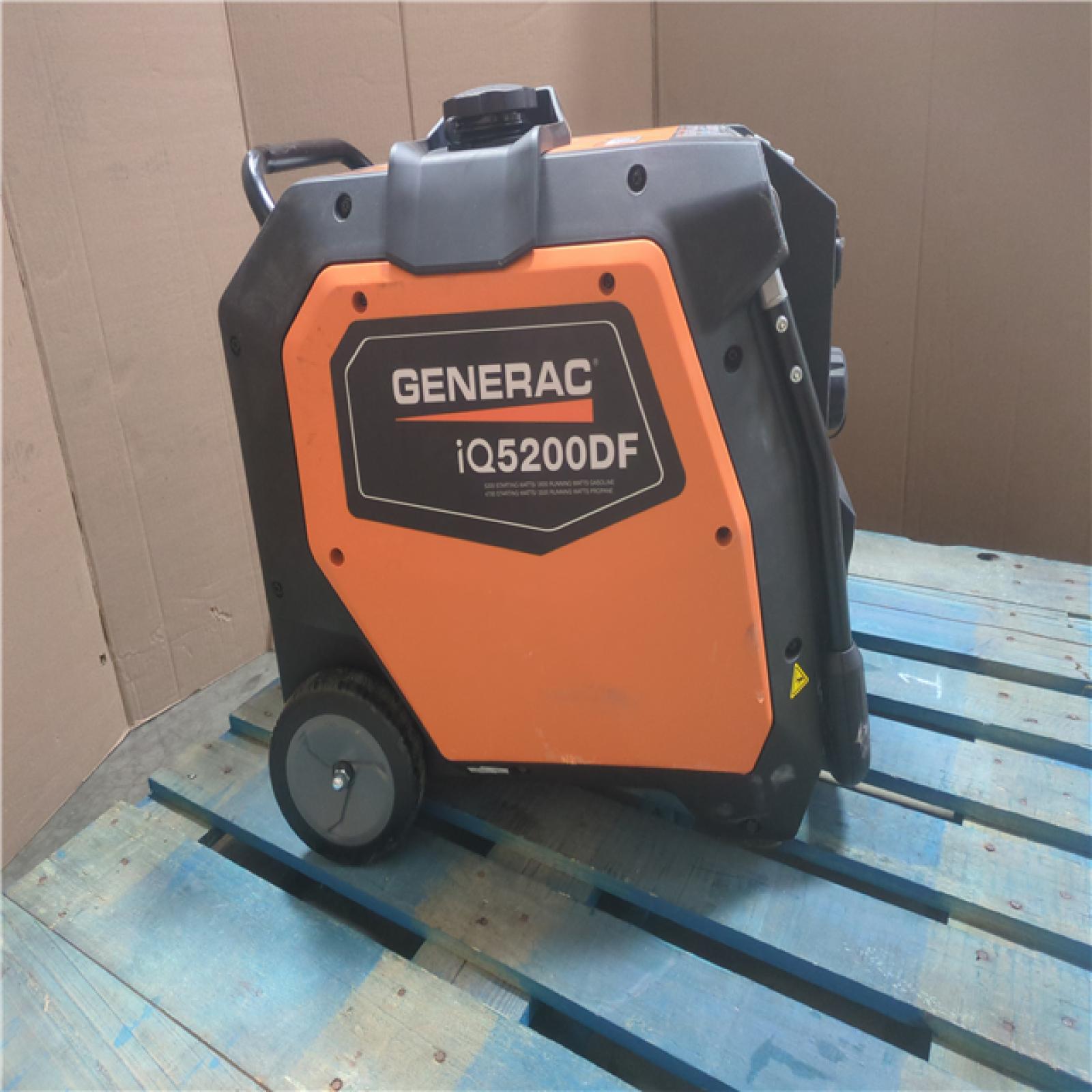 CALIFORNIA AS-IS GENERAC PORTABLE POWER GENERATOR