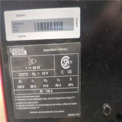 CALIFORNIA AS-IS lINCOLN ELECTRIC WELD-PAK