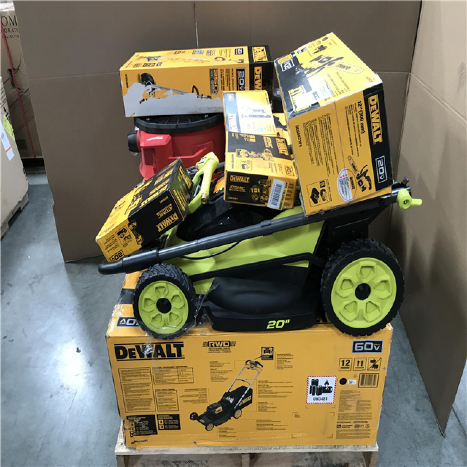 CALIFORNIA AS-IS TOOL PALLET