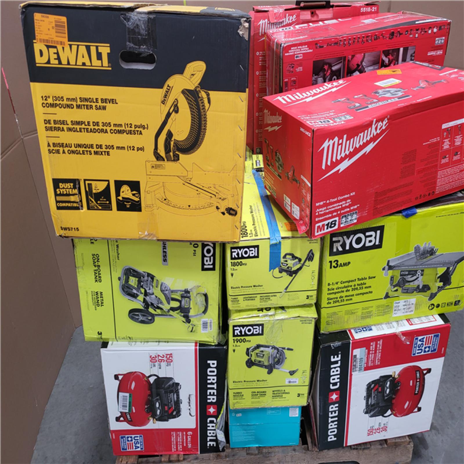 CALIFORNIA AS-IS TOOL PALLET