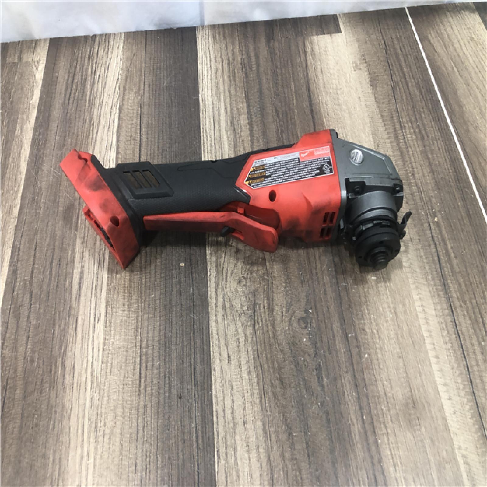 AS-IS Milwaukee FUEL 18V Lithium-Ion Brushless Cordless 4-1/2 in./5 in. Grinder with Variable Speed & Paddle Switch (Tool-Only)