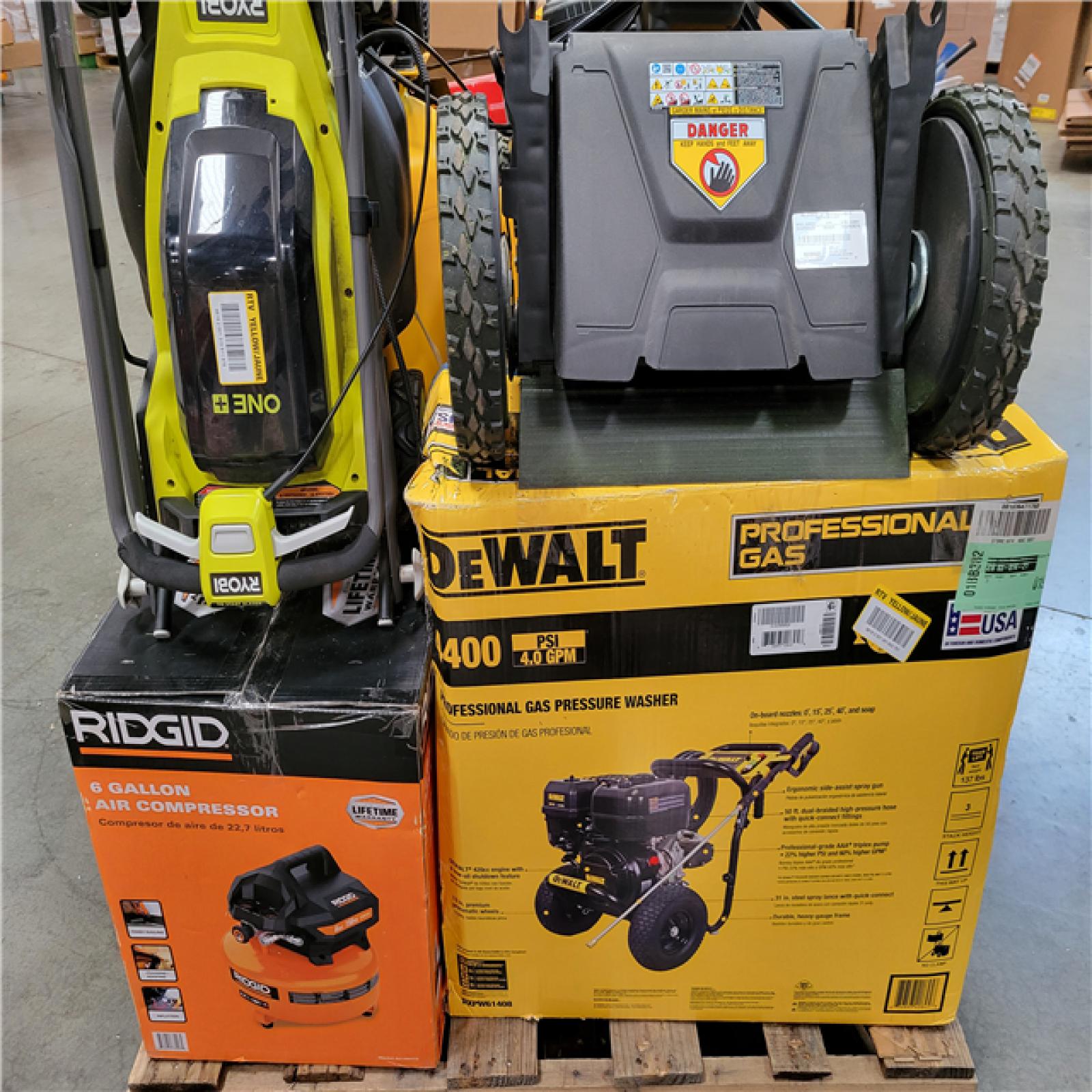 California AS-IS OUTDOOR POWER EQUIPMENT