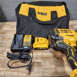 HOUSTON LOCATION - AS - IS DEWALT 20V MAX Lithium-Ion 15-Degree Electric Cordless Roofing Nailer Kit