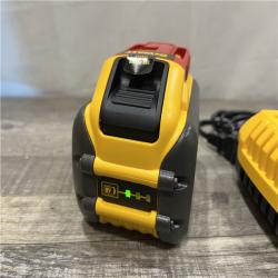 AS-IS DEWALT 20V/60V MAX FLEXVOLT Lithium-Ion 9.0Ah Battery and Charger Starter Kit