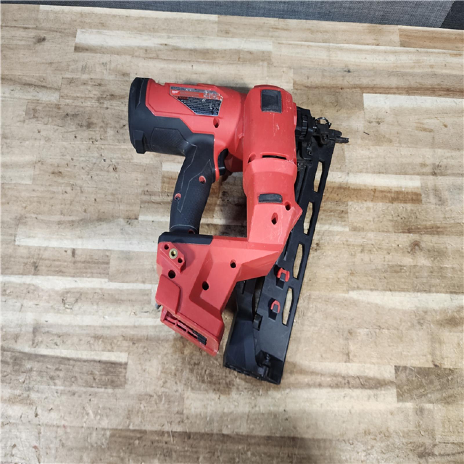 HOUSTON LOCATION - AS - IS Milwaukee FUEL 18-Volt Lithium-Ion Brushless Cordless Gen II 16-Gauge Angled Finish Nailer (Tool-Only)