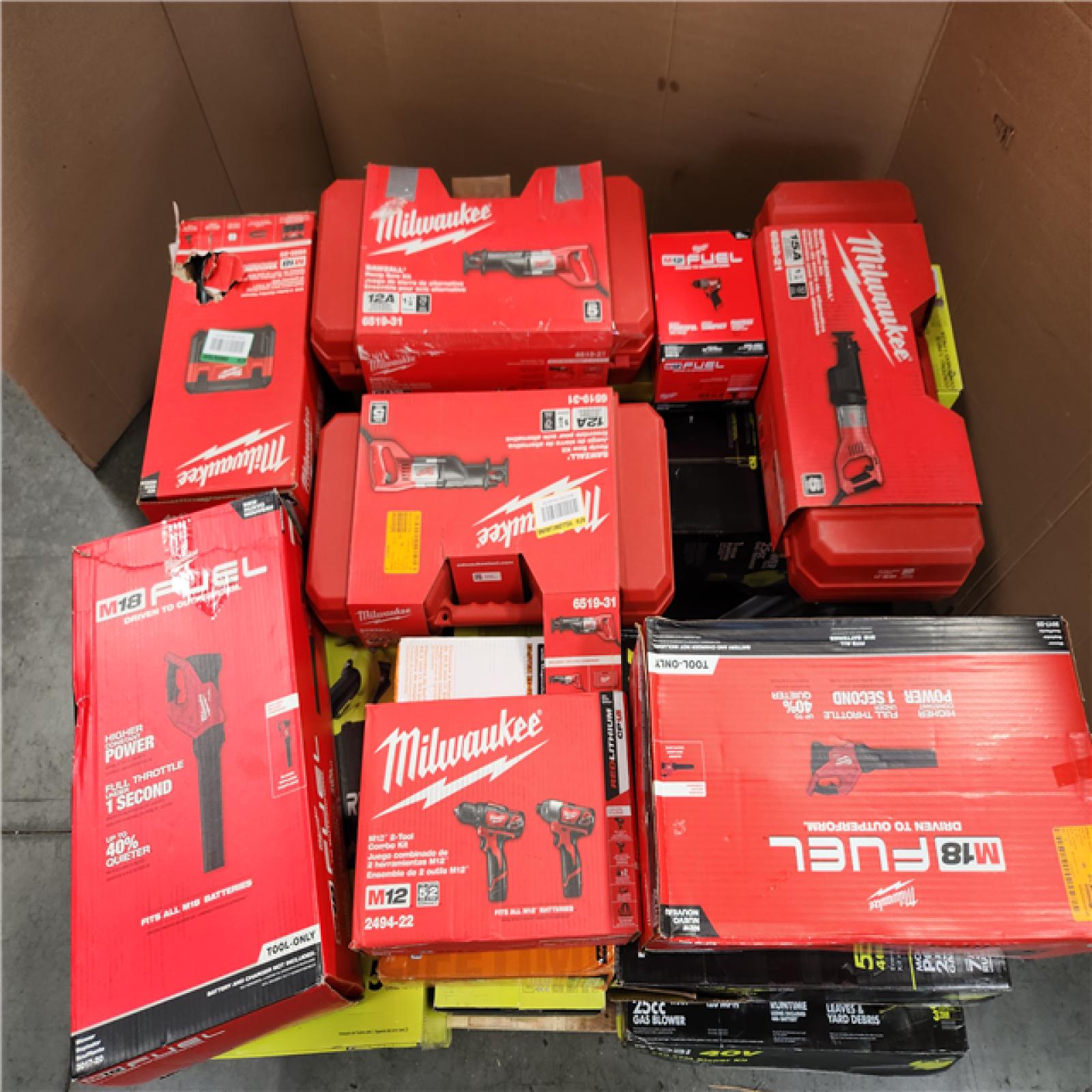 CALIFORNIA AS-IS TOOL PALLET