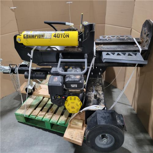 CALIFORNIA AS-IS CHAMPION PRO 40-TON LOG SPLITTER