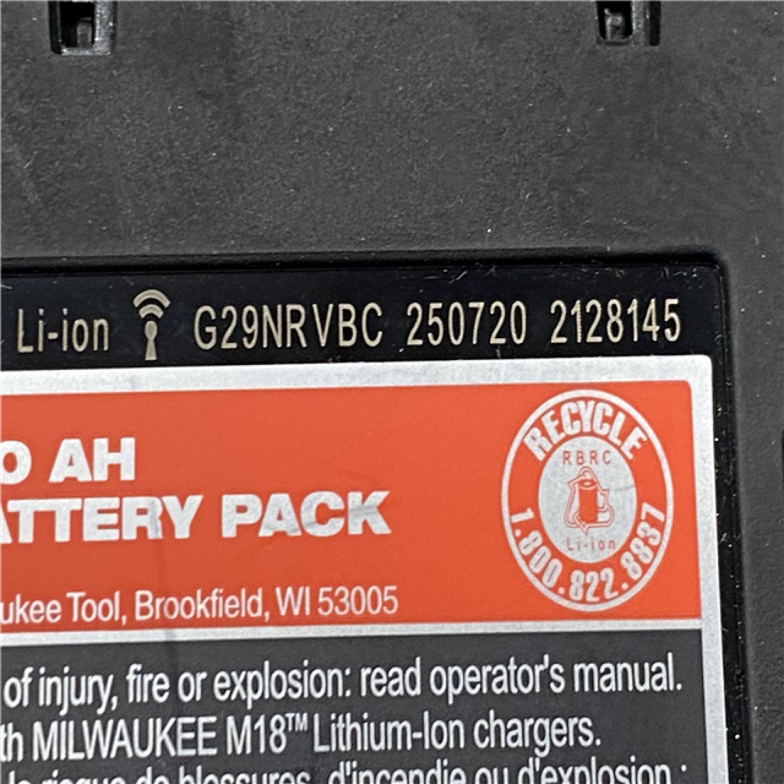 AS-IS Milwaukee FUEL 18V Lithium-Ion Brushless Cordless Hammer Drill and Impact Driver Combo Kit