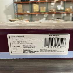 DALLAS LOCATION-Home Decorators Collection Virgil Island Oak 12 mm T x 8 in. W Waterproof Laminate Wood Flooring (15.9 sqft/case)PALLET-(24 CASES)