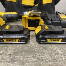 AS-IS DEWALT 20V MAX Cordless Drill/Impact 2 Tool Combo Kit