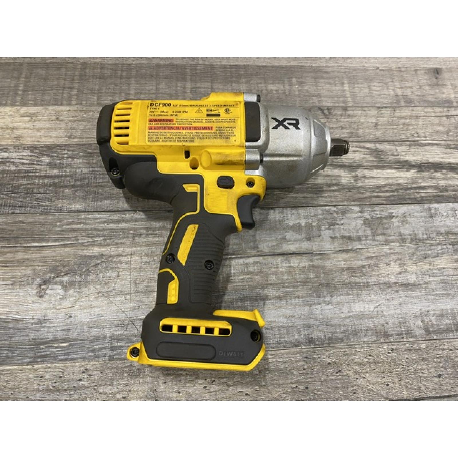 AS-IS DEWALT 20V MAX Cordless 1/2 in. Impact Wrench (Tool Only)