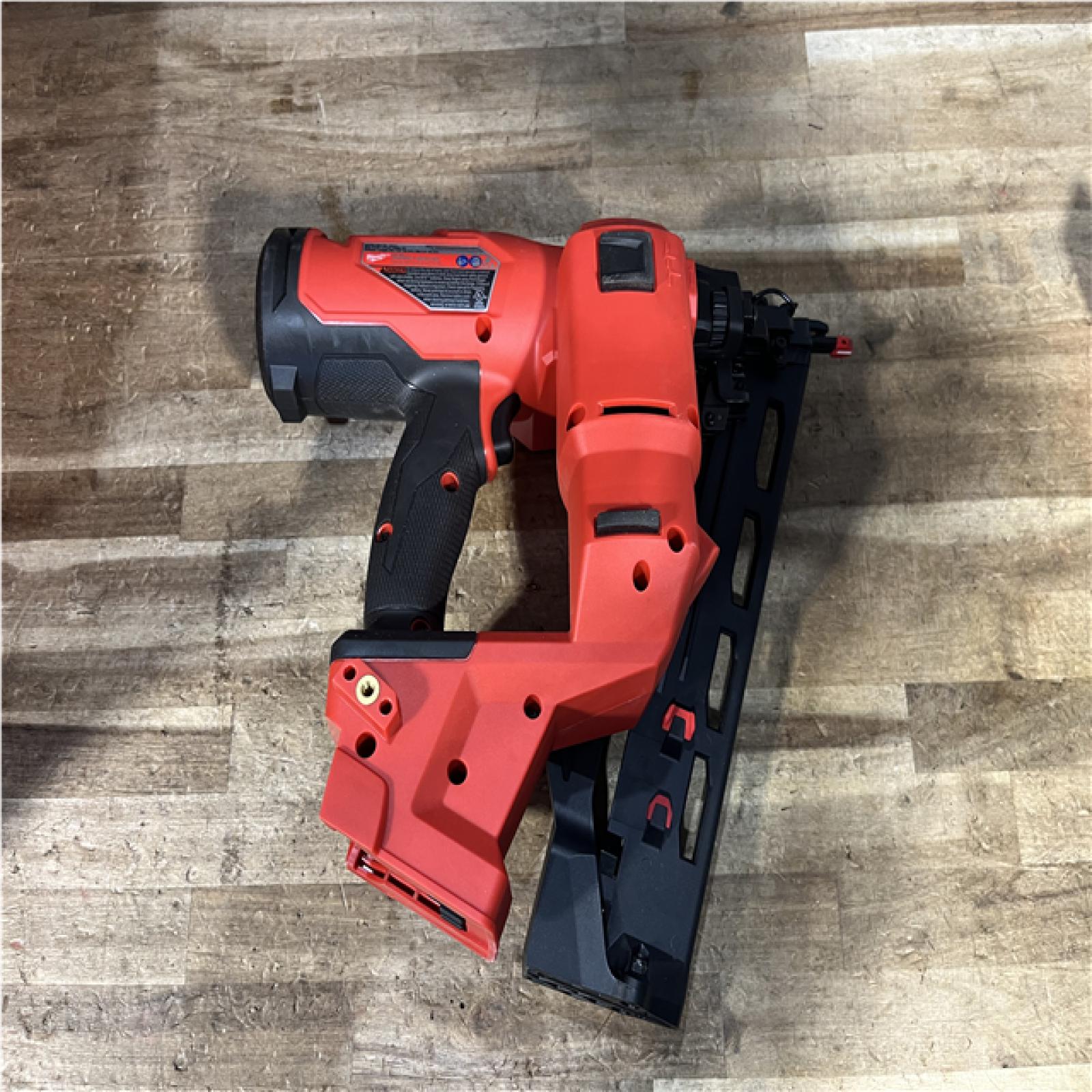 Houston Location AS-IS Milwaukee FUEL 18-Volt Lithium-Ion Brushless Cordless Gen II 16-Gauge Angled Finish Nailer (Tool-Only)