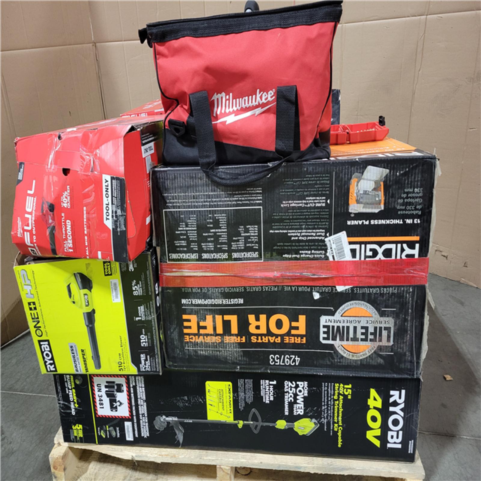 CALIFORNIA AS-IS TOOL PALLET