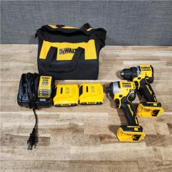 HOUSTON LOCATION - AS - IS DEWALT ATOMIC 20-Volt MAX Lithium-Ion Cordless Combo Kit