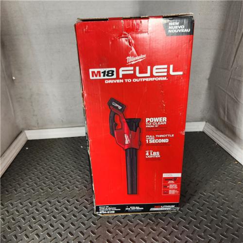 Houston location- AS-IS Milwaukee 2724-21Hd M18 Fuel 120Mph 450Cfm Cordless Handheld Blower Kit 9.0Ah - All
