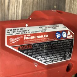 AS-IS Milwaukee FUEL 3-1/2 in. 18-Volt 21-Degree Lithium-Ion Brushless Cordless Framing Nailer (Tool-Only)