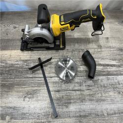 AS-IS DEWALT ATOMIC 20V MAX Cordless Brushless 4-1/2 in. Circular Saw (Tool Only)