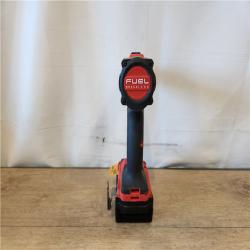 AS-IS- Milwaukee Hammer Drill Driver Kit with Batteries  Charger & Tool Case  Red