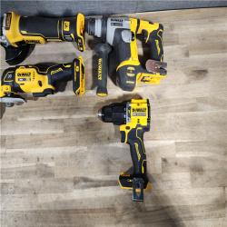 HOUSTON LOCATION - AS-IS DEWALT 4 TOOL COMBO KIT W/ (2) BATTERY & CHARGER