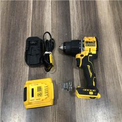 AS-IS DEWALT ATOMIC 20V Lithium-Ion Cordless 1/2 in. Hammer Drill Kit