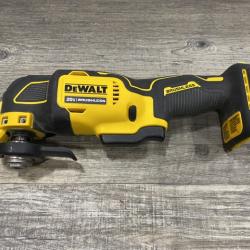 AS-IS DEWALT ATOMIC 20V MAX Cordless Brushless Oscillating Multi Tool Kit