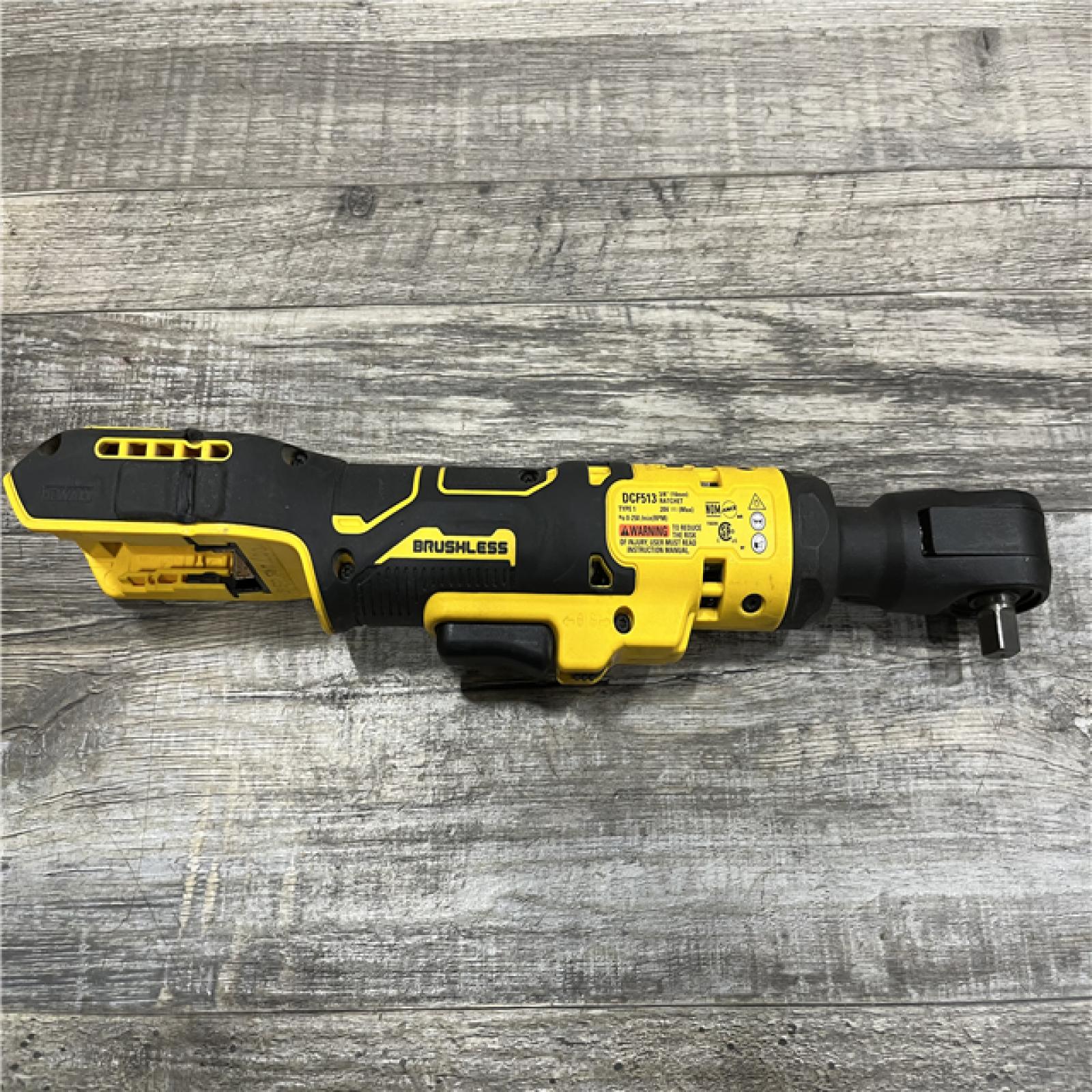 AS-IS DEWALT ATOMIC 20V MAX Cordless 3/8 in. Ratchet (Tool Only)