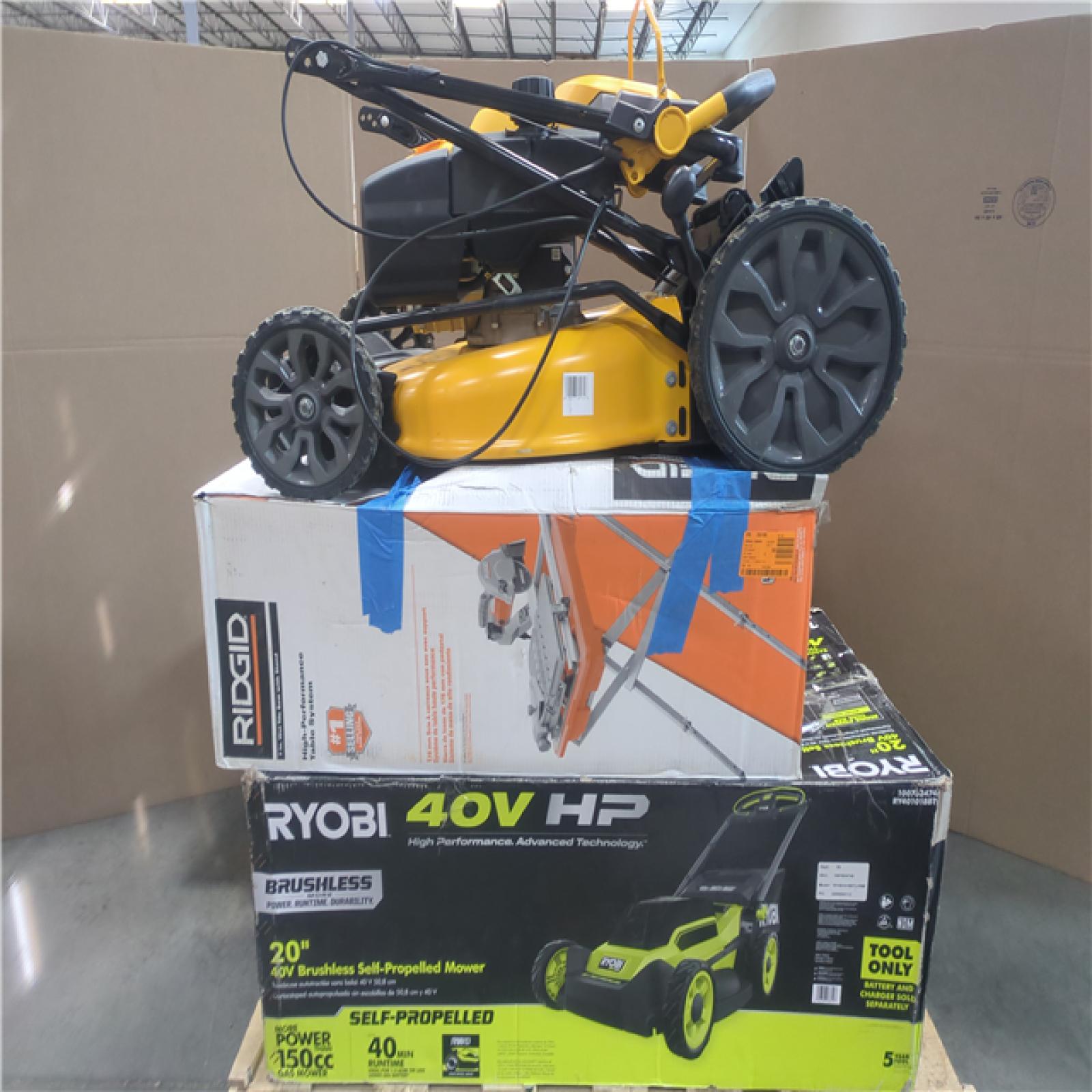 CALIFORNIA AS-IS OUTDOOR POWER EQUIPMENT