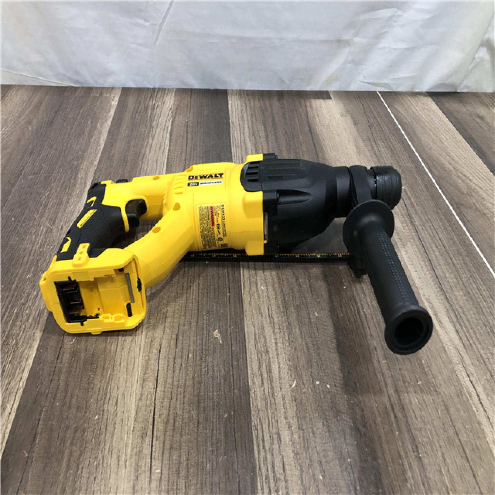 AS-IS DEWALT 20V MAX Cordless Brushless 1 in. SDS Plus D-Handle Concrete and Masonry Rotary Hammer (Tool Only)