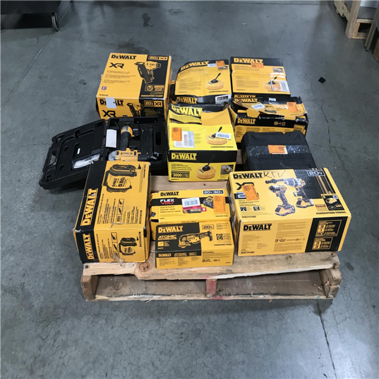 CALIFORNIA AS-IS DeWALT TOOL PALLET