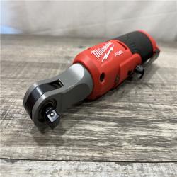 AS-IS Milwaukee FUEL 12-Volt Lithium-Ion Brushless Cordless High Speed 3/8 in. Ratchet (Tool-Only)