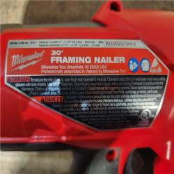 HOUSTON LOCATION - AS-IS (APPEARS LIKE NEW) M18 FUEL 3-1/2 in. 18-Volt 30-Degree Lithium-Ion Brushless Cordless Framing Nailer (Tool-Only)