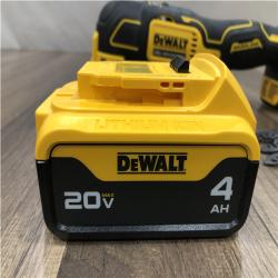 AS-IS DEWALT ATOMIC 20V MAX Lithium-Ion Cordless Brushless Oscillating Tool Kit