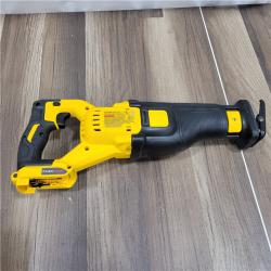 AS-IS   DeWalt DCS389B FLEXVOLT 60V MAX Cordless Brushless Reciprocating Saw (Tool-Only)