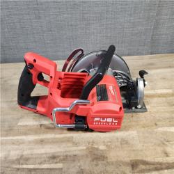 HOUSTON LOCATION - AS-IS (APPEARS LIKE NEW) Milwaukee 2830-20 Rear Handle Circular Saw M18 FUEL 7-1/4 Cordless Brushless Tool Only