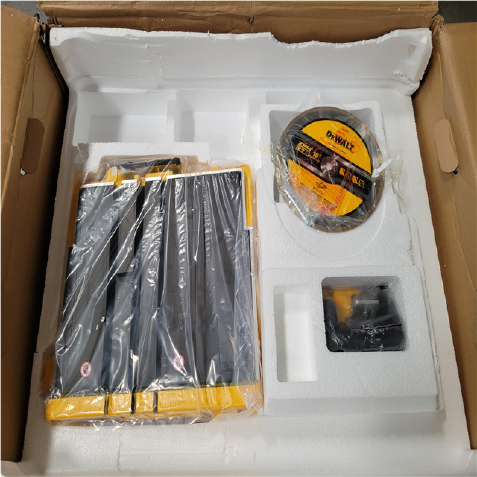 CALIFORNIA APPEARS NEW DEWALT 10 HEAVY DUTY WET TILE SAW