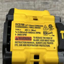 AS-IS DEWALT ATOMIC 20V Lithium-Ion Cordless 1/2 in. Hammer Drill Kit