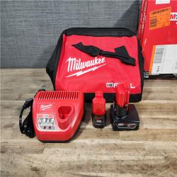 HOUSTON LOCATION - AS-IS (APPEARS LIKE NEW) Milwaukee FUEL 12-Volt Lithium-Ion Brushless Cordless Hammer Drill and Impact Driver Combo Kit