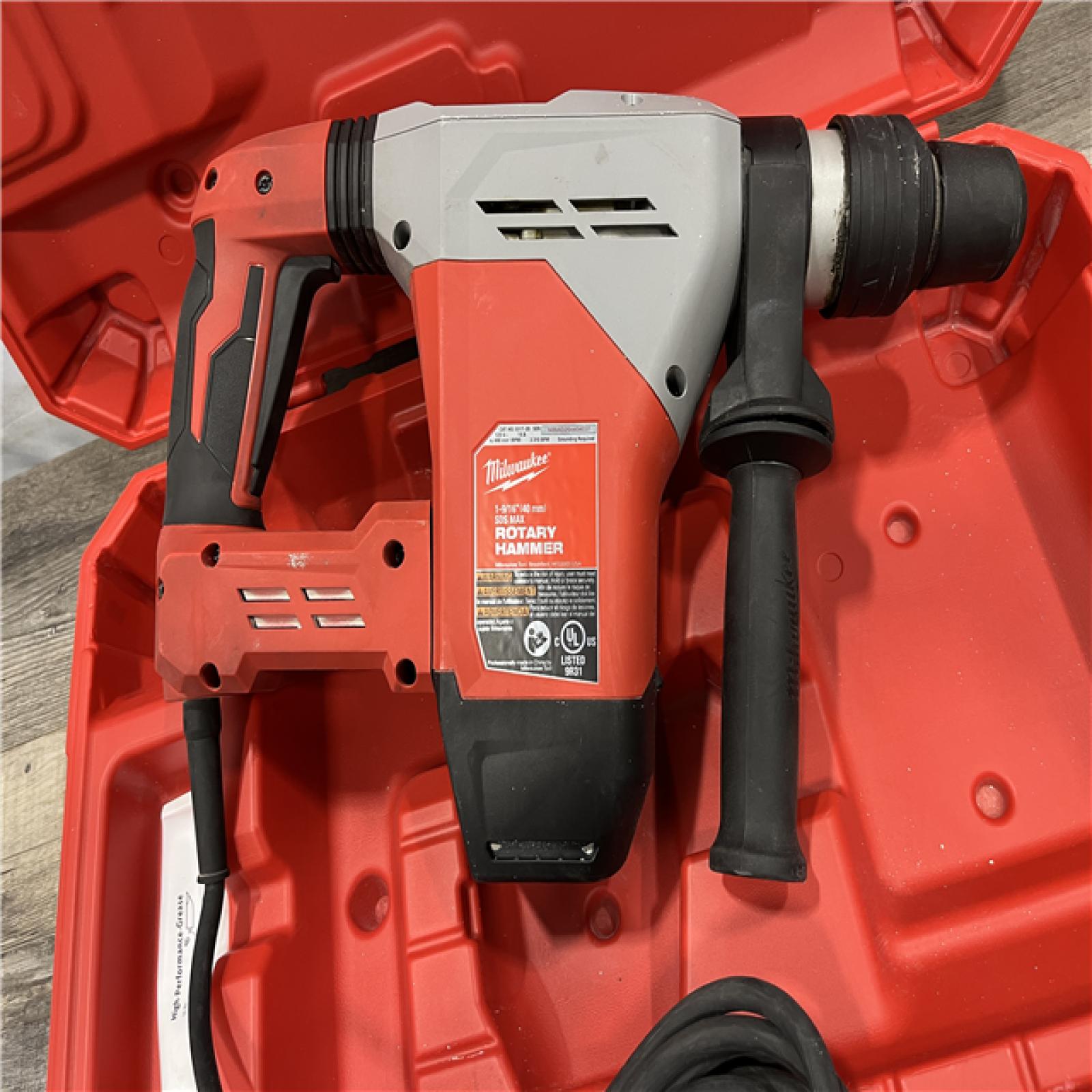 AS-IS Milwaukee 1-9/16 in. SDS-Max Rotary Hammer