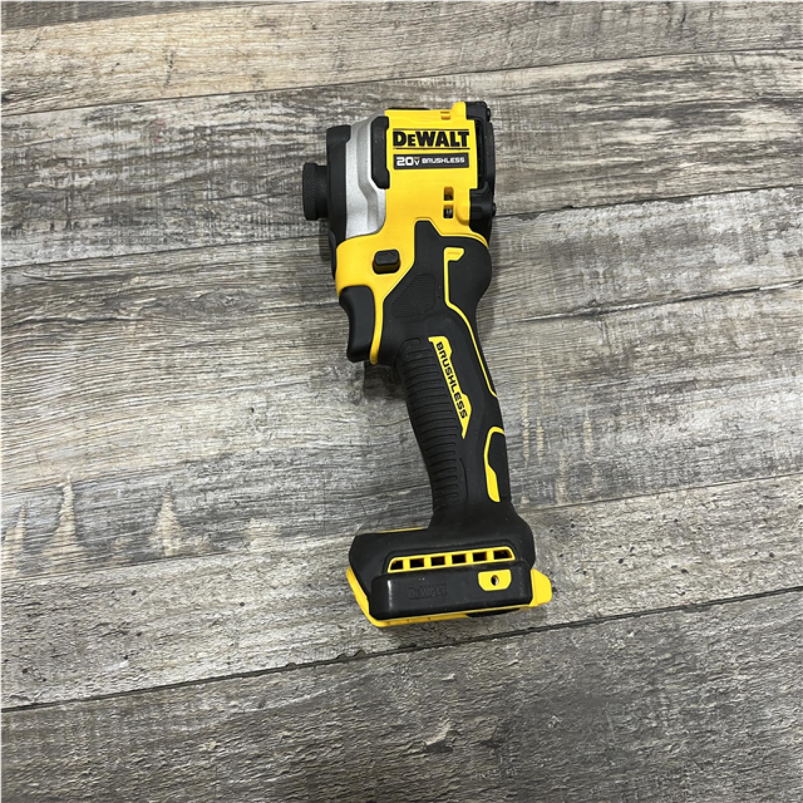 AS-IS DEWALT ATOMIC 20V MAX Lithium-Ion Cordless 1/4 in. Brushless Impact Driver Kit