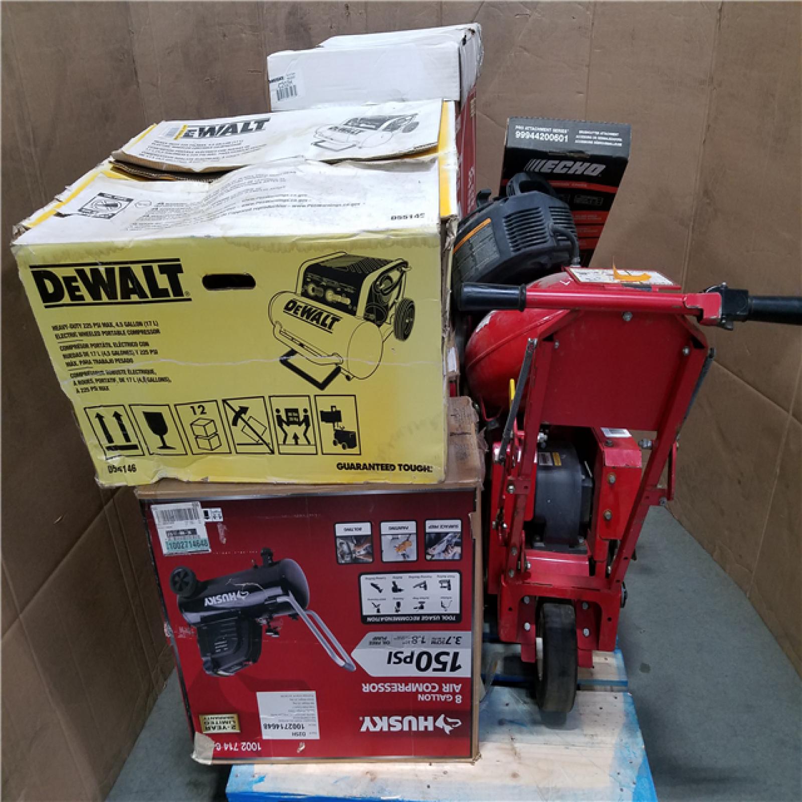 CALIFORNIA AS-IS OUTDOOR POWER EQUIPMENT