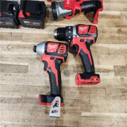 HOUSTON LOCATION - AS - IS Milwaukee 18-Volt Lithium-Ion Cordless (6-Tool) Combo Kit