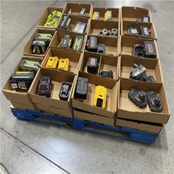 DALLAS LOCATION- AS-IS BATTERY PALLET
