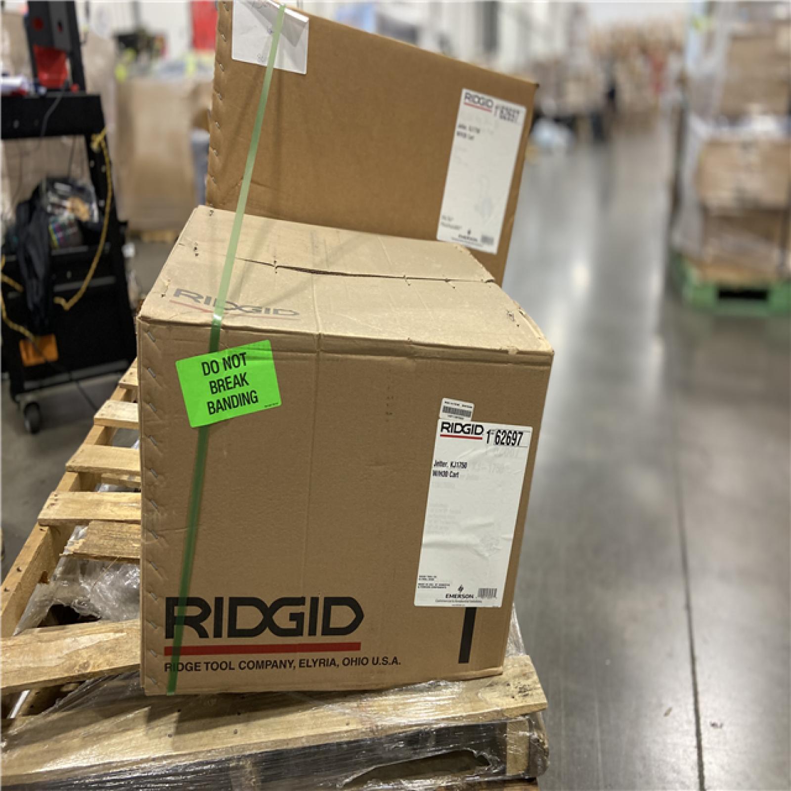 DALLAS LOCATION - Ridgid 62697 KJ-1750-C Water Jetter Drain Cleaner