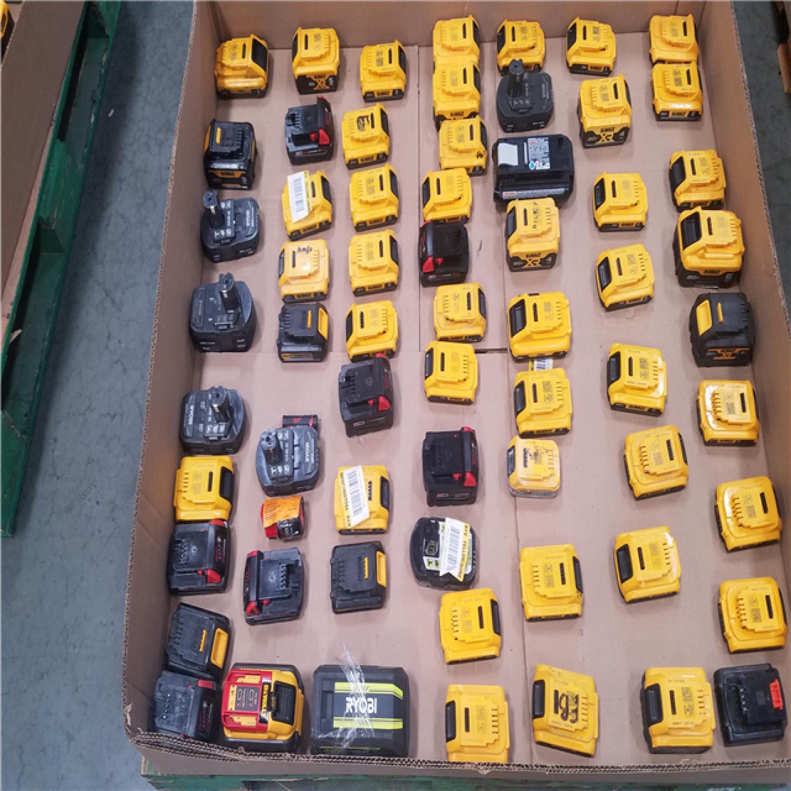 California AS-IS BATTERY PALLETBATTERY