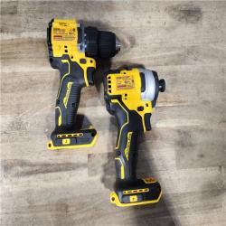 HOUSTON LOCATION - AS-IS DEWALT 2 TOOL COMBO KIT W/ (2) BATTERY & CHARGER