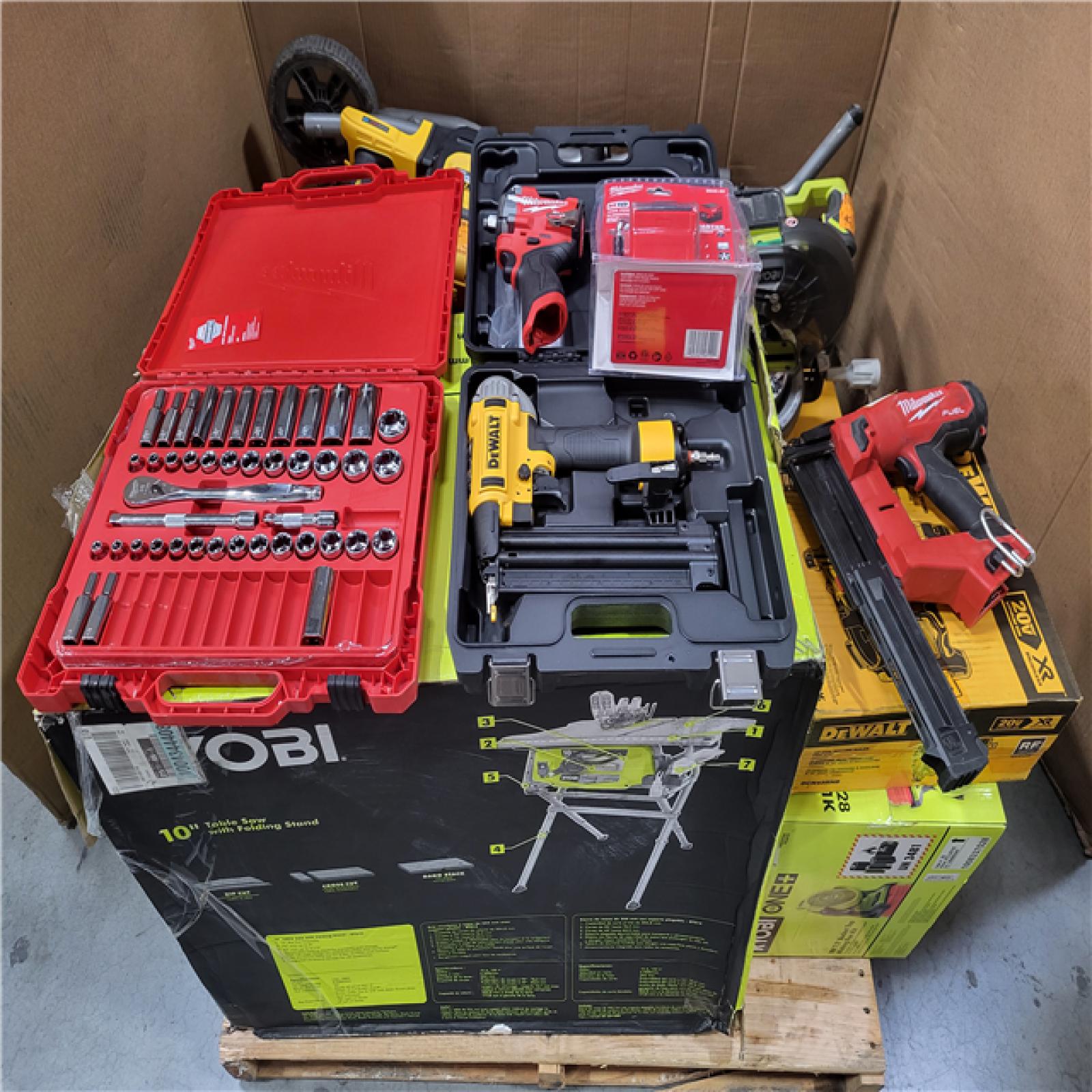 CALIFORNIA AS-IS TOOL PALLET