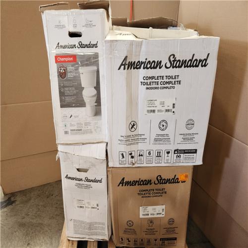 Phoenix AS-IS Mixed American Standard Toilet Pallet (6 Toilets)