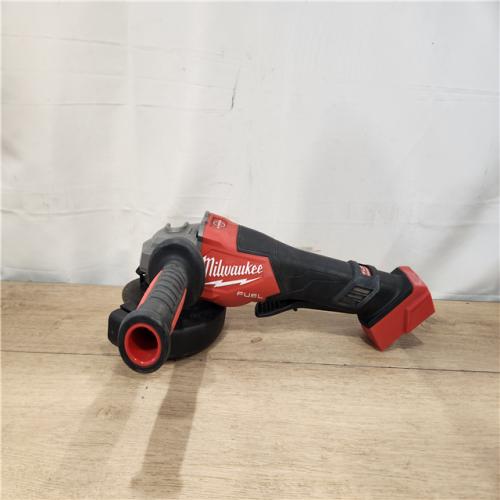 AS-IS- Milwaukee  FUEL 18-Volt Lithium-Ion Brushless Cordless 4-1/2 in./6 in. Braking Grinder with Paddle Switch (Tool-Only)